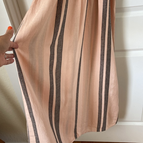 Cloth & Stone Womens Woven Striped Halter Maxi Dress Size XS - Picture 4 of 8